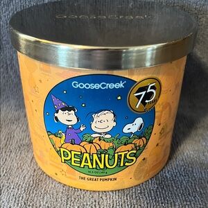 Goose Creek Peanuts Candle The Great Pumpkin